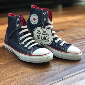 Converse Navy Easy Slip High-Tops